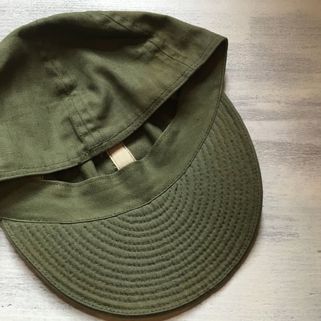 1940's USAAF A-3 Herringbone Cap Deadstock