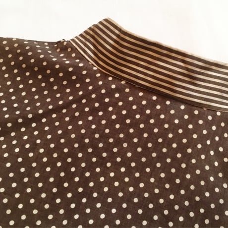 1970's Cole Dots&Border Cotton Blouson