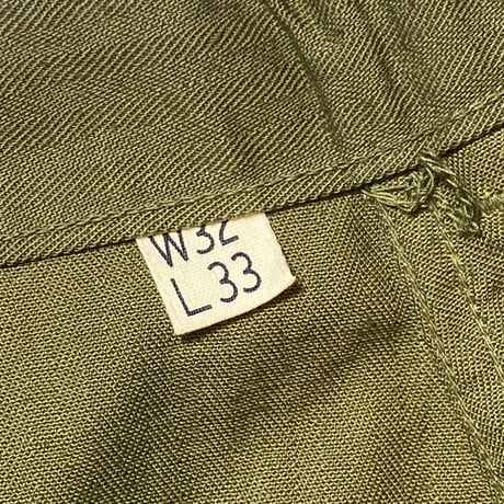 1940's US.ARMY M-43 Herringbone Trousers Deadstock