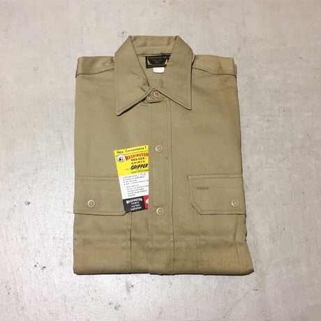 1960's WASHINGTON DEE CEE L/S Work Shirt Deadstock