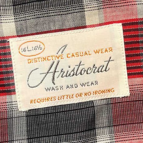 1960's Aristocrat L/S Shirt Deadstock