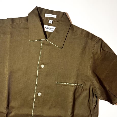 1960's Elderado Rayon&Acetate L/S Shirt Deadstock