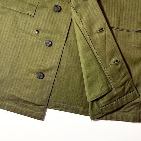 1940's US.ARMY M-43 Herringbone Jacket Deadstock