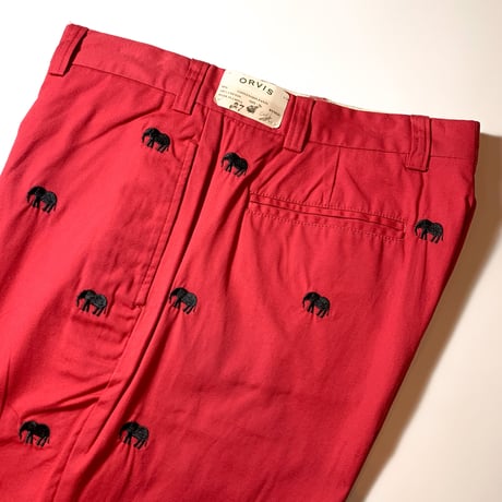 1990's〜 ORVIS Embroidery Pants Deadstock
