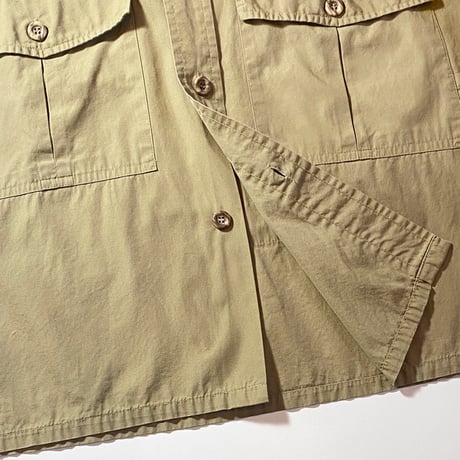 1980's L.L.Bean Poplin Fishing L/S Shirt