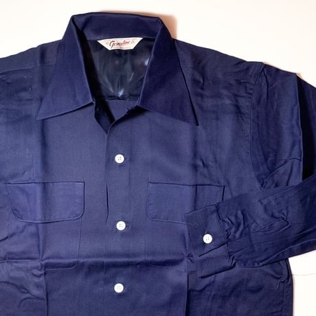 1950's Graceline Rayon L/S Shirt Deadstock