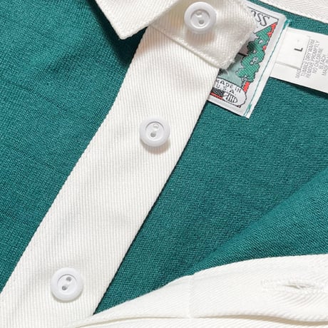 1980's THATCHER&CROSS Rugger L/S Tee Deadstock