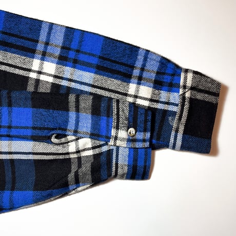 1990's FIVE BROTHER Heavy Flannel L/S Shirt