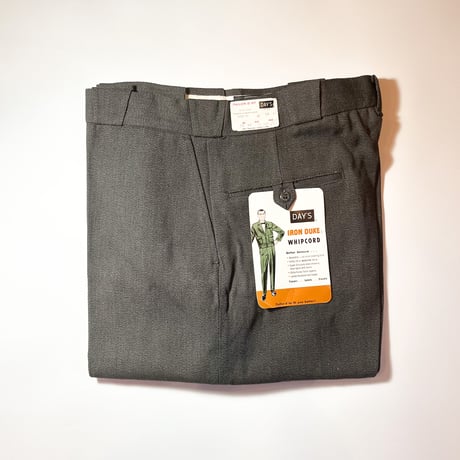 1950〜60's DAY'S Whipcord Trousers Deadstock