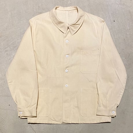 1950〜60's LE VETEMENT ATLANTIQUE Herringbone Jacket Deadstock