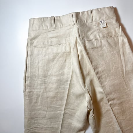 1930's Unknown Linen Trousers Deadstock