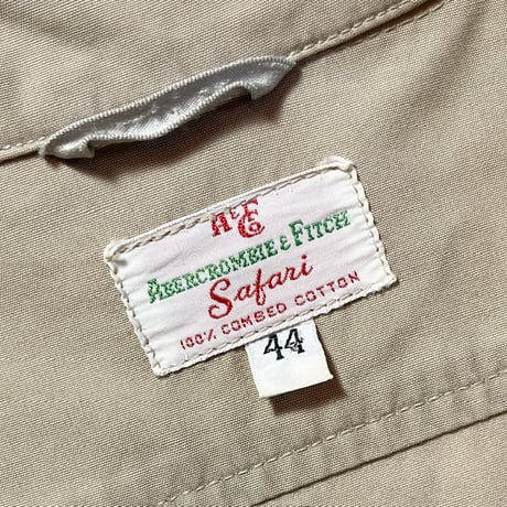 1960〜70's Abercombie&Fitch Safari Jacket