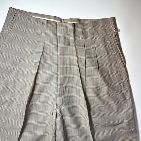 1950's THE ARISTOCRAT Cotton Trousers Deadstock