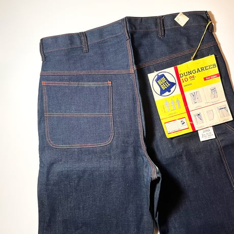 1960's BLUE BELL Denim Painter Pants Deadstock