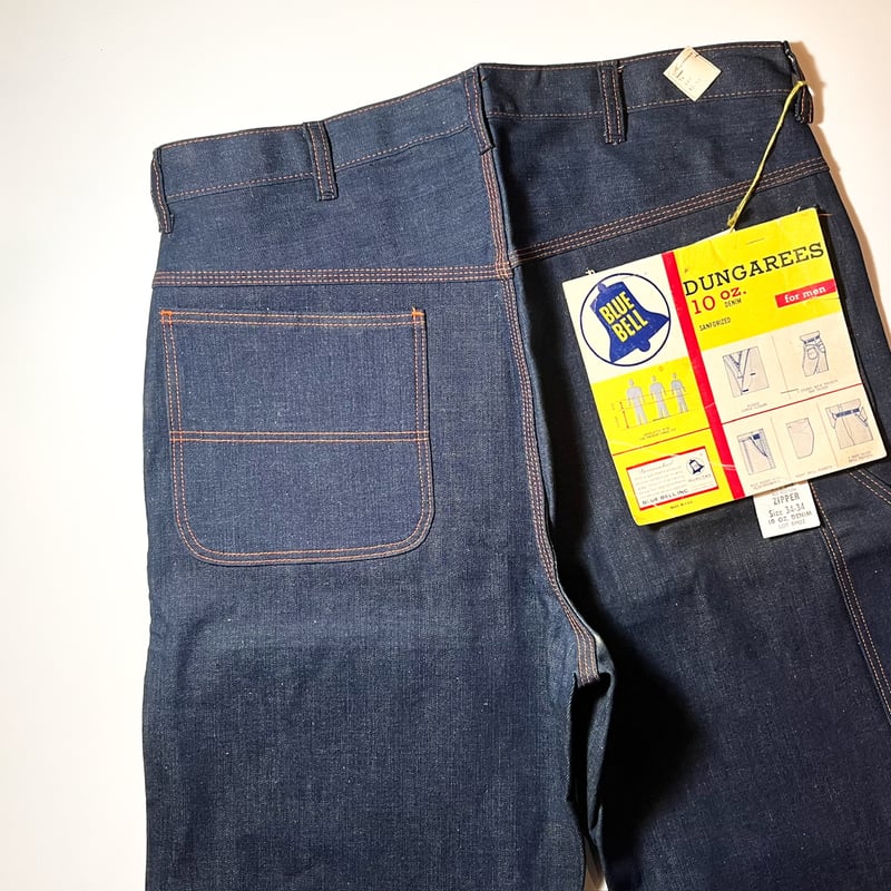 1960's BLUE BELL Denim Painter Pants Deadstock 1960's BLUE BELL Denim Painter Pants Deadstock