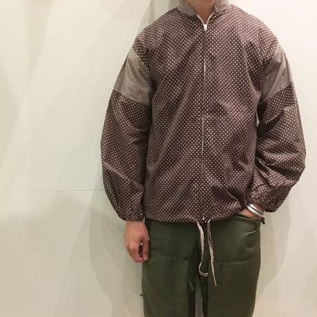 1970's Cole Dots&Border Cotton Blouson