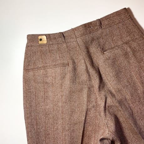 1940's Unknown Wool Trousers Deadstock