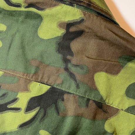 1960's US.ARMY ERDL Non Rip Jungle Fatigue Jacket Deadstock