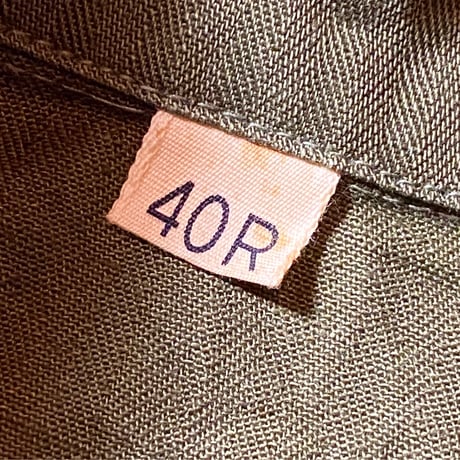 1940's US.ARMY M-43 Herringbone Jacket Deadstock