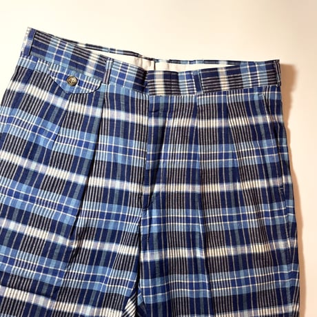 1970〜80's Jos.A.Bank Indian Madras Trousers