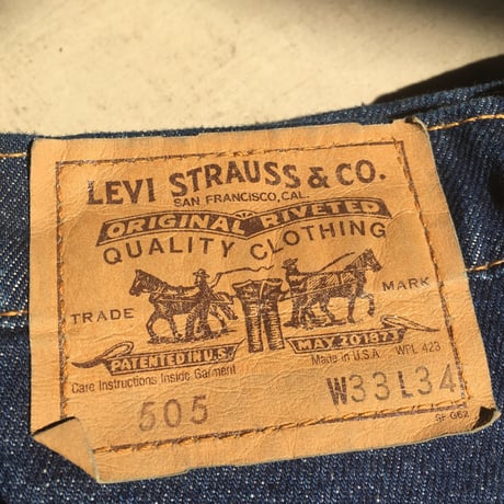1990's Levi's 505 Denim Pants Deadstock