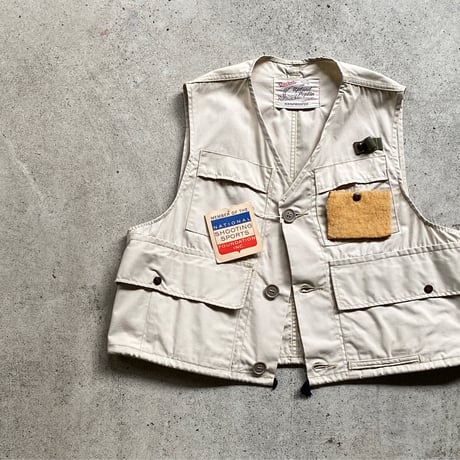 1960's Duxbak Poplin Fishing Vest