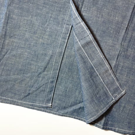 1950〜60's US.NAVY Chambray L/S Shirt Deadstock
