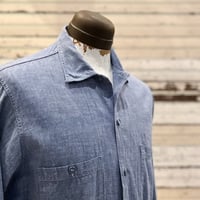 1960's US.NAVY Chambray L/S Shirt