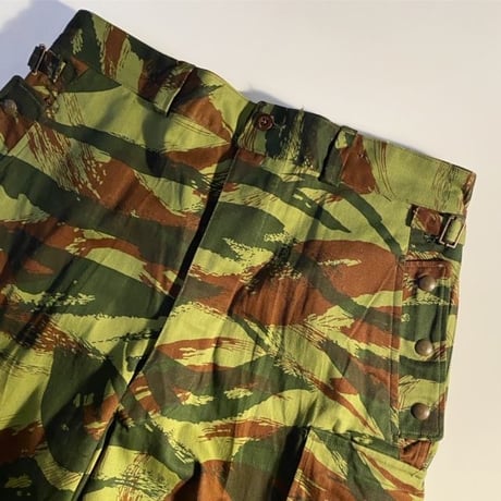 1960's〜 French Army Lizard Camo Trousers Deadstock
