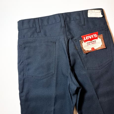 1960〜70's Levi's 645 Big E NUVOS STA-PREST Tapered Pants Deadstock