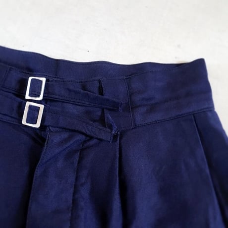 1960's Italy Navy Gurkha Short Pants