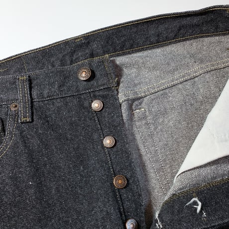 1990's Levi's 501 Black Denim Pants