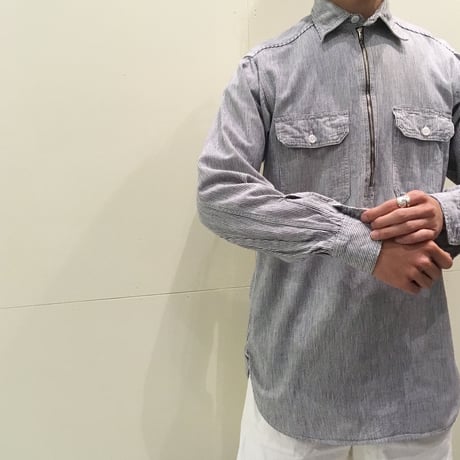 1950's HERCULES Hickory Pullover L/S Shirt