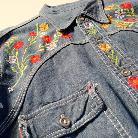 1960's〜 EL CISNE Denim L/S Shirt