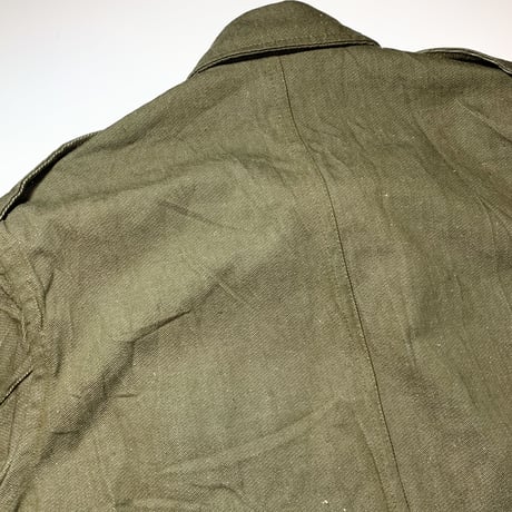 1950's British Army Green Denim Jacket Deadstock