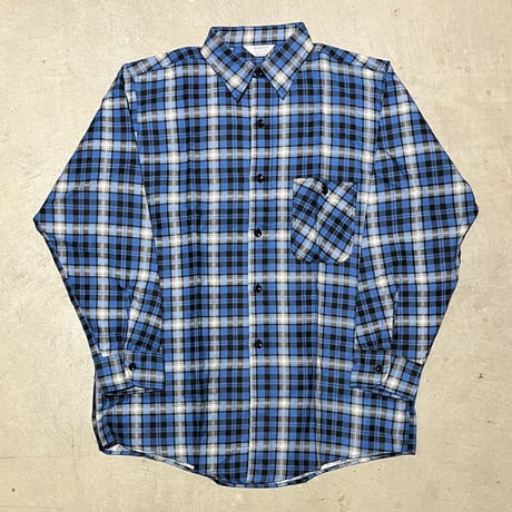 1960's PENNEY'S Flannel L/S Shirt Deadstock