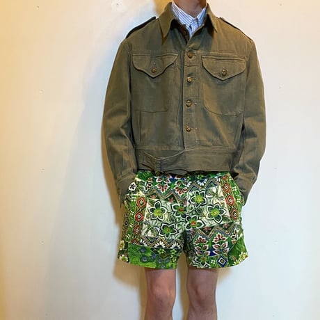 1950's British Army Green Denim Jacket