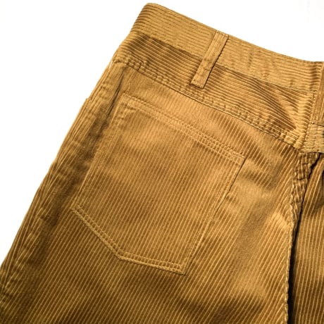 1960's Unknown Corduroy Tapered Pants Deadstock