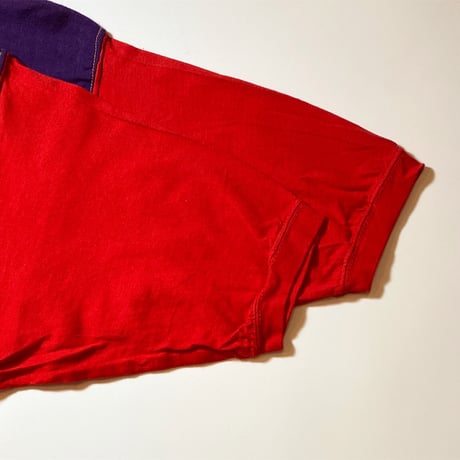 1960〜70's Russell Southern Crazy Pattern Football Tee