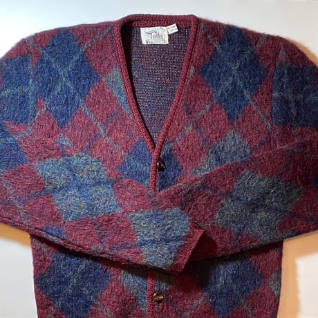 1960's NORTAN'S Talls Mohair Cardigan
