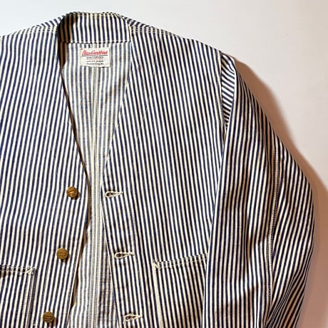 1940's Burlington Hickory Engineer Jacket