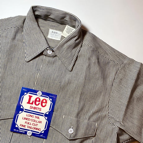 1970's Lee Hickory L/S Shirt Deadstock
