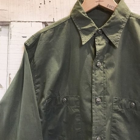 1940〜50's US.NAVY N-3 Poplin L/S Shirt