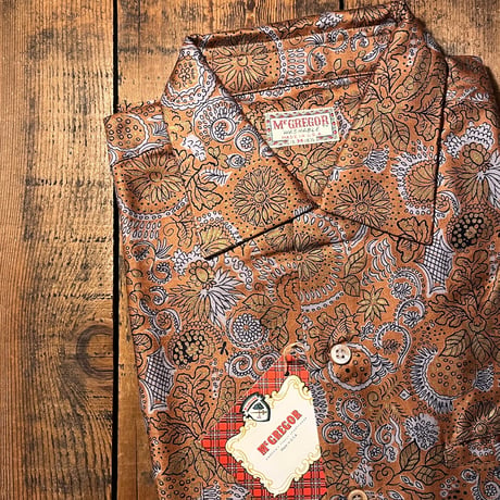 1950〜60's McGREGOR L/S Shirt Deadstock