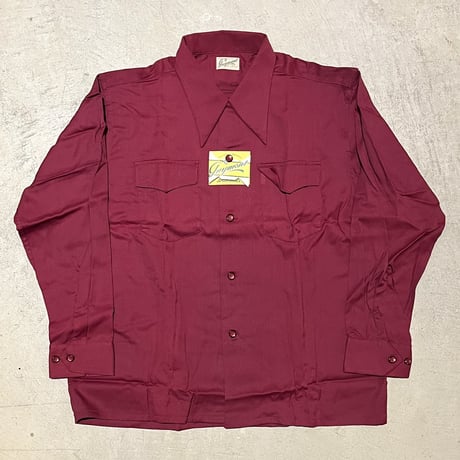 1950's Guymont Rayon L/S Shirt Deadstock