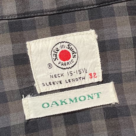 1960's Safe in Suds Fabric L/S Shirt