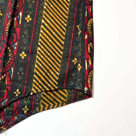 1960's DONEGAL Batik S/S Shirt Deadstock
