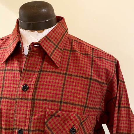 1950's Pilgrim Flannel L/S Shirt Deadstock