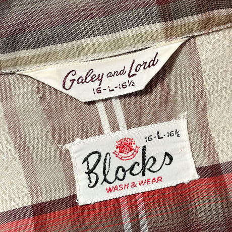 1960's Blocks L/S Shirt