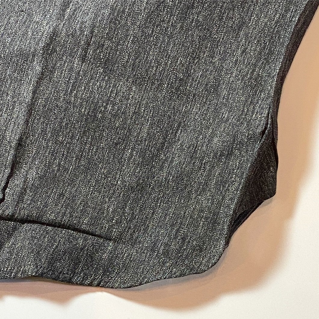 1940's〜 HERCULES Black Chambray L/S Shirt Deads